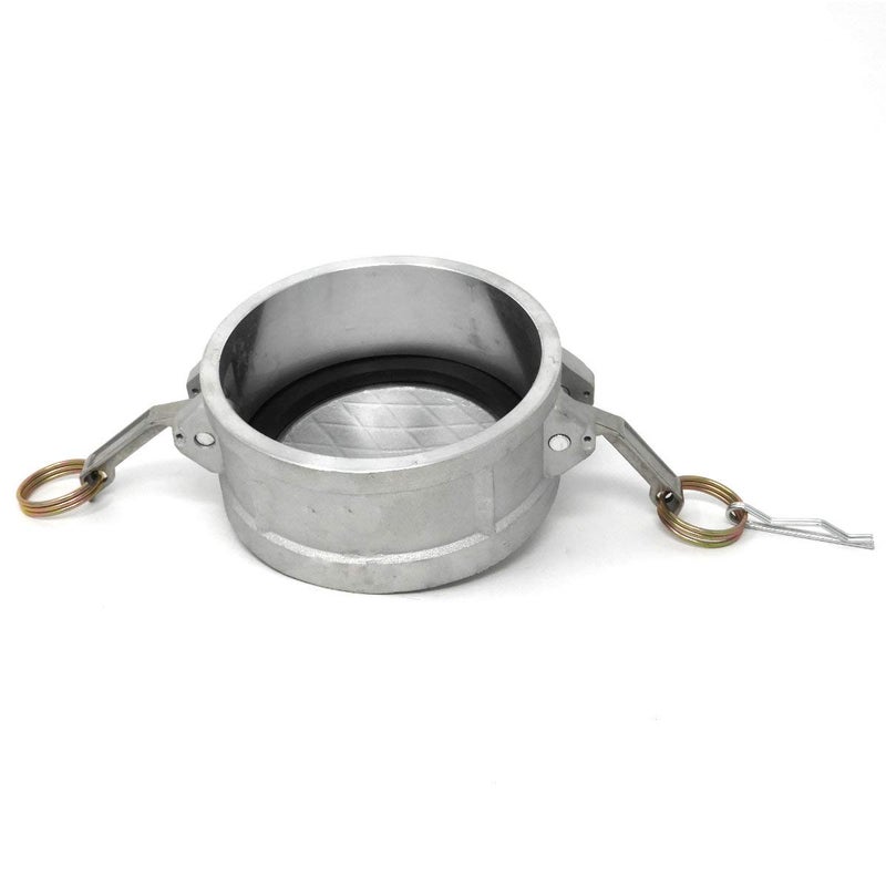 Gloxco Cam and Groove Fitting, Aluminum, Type DC, 4" Dust Cap (CAM-40-DC-AL) - Image 3